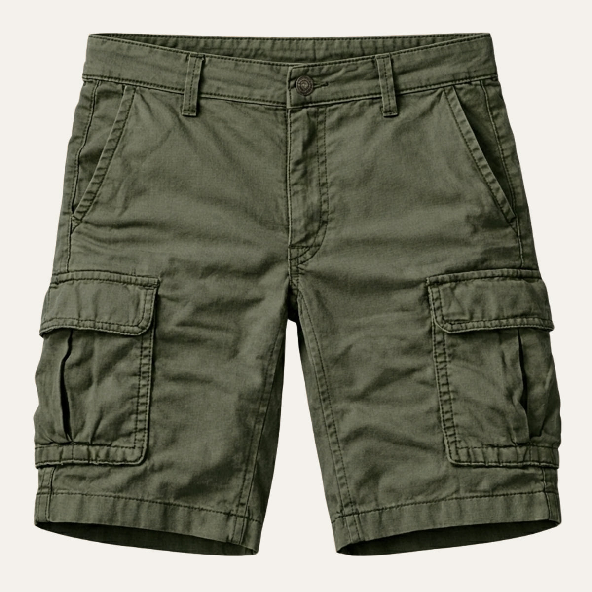 Men's Cargo Shorts with Regular Fit