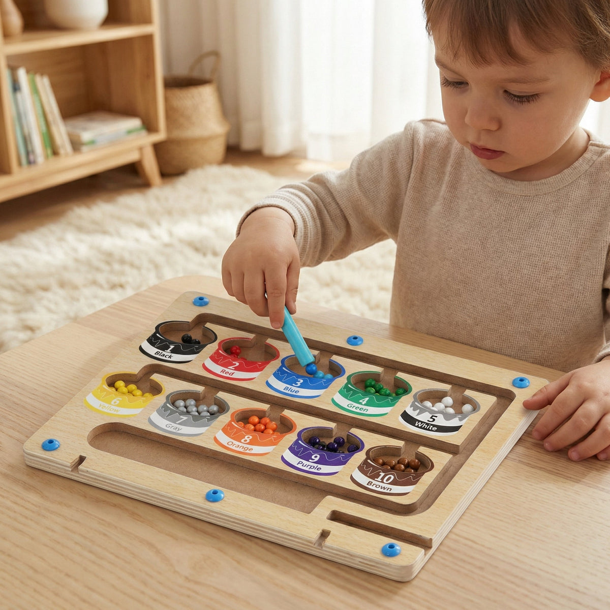 Magnetic Montessori Labyrinth