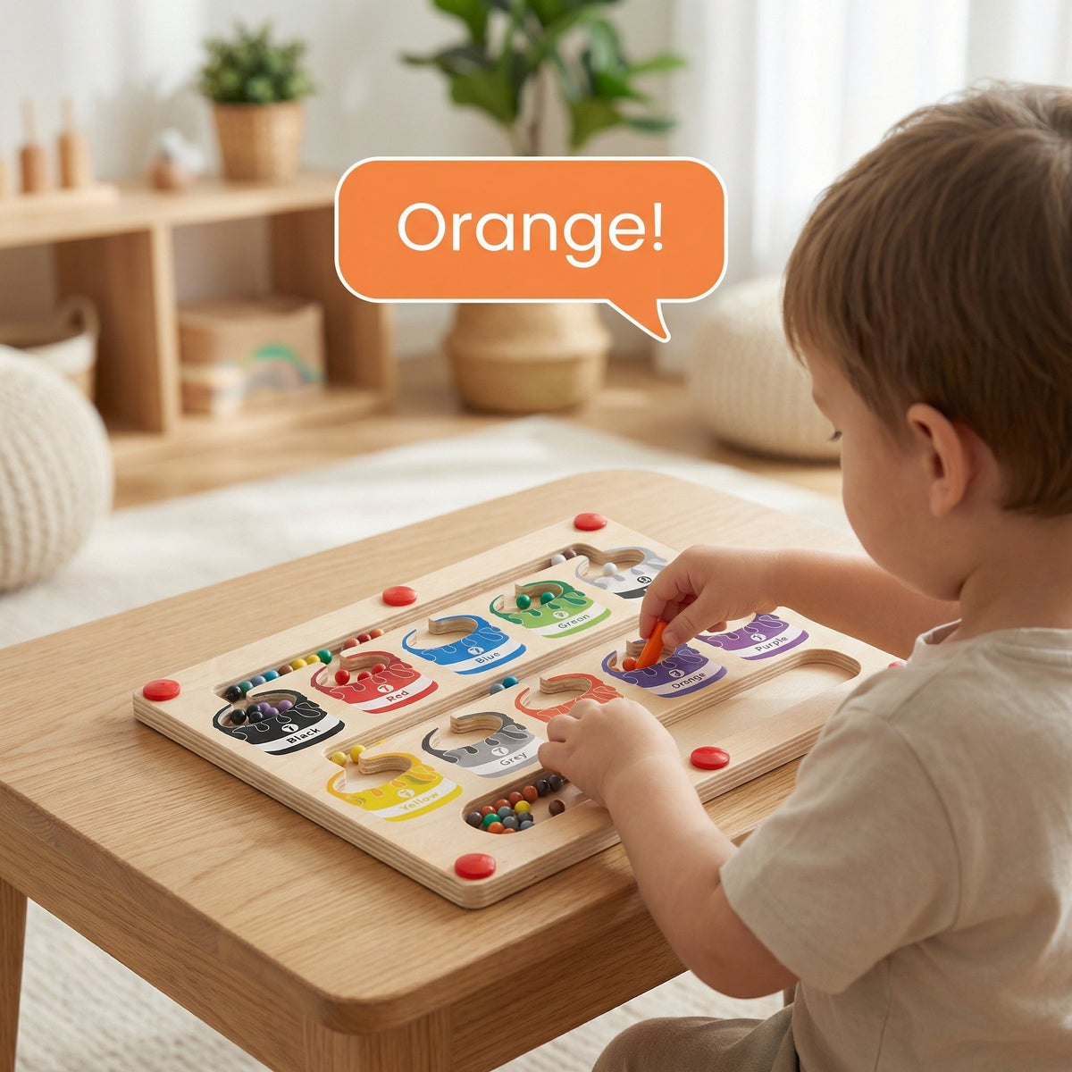 Magnetic Montessori Labyrinth