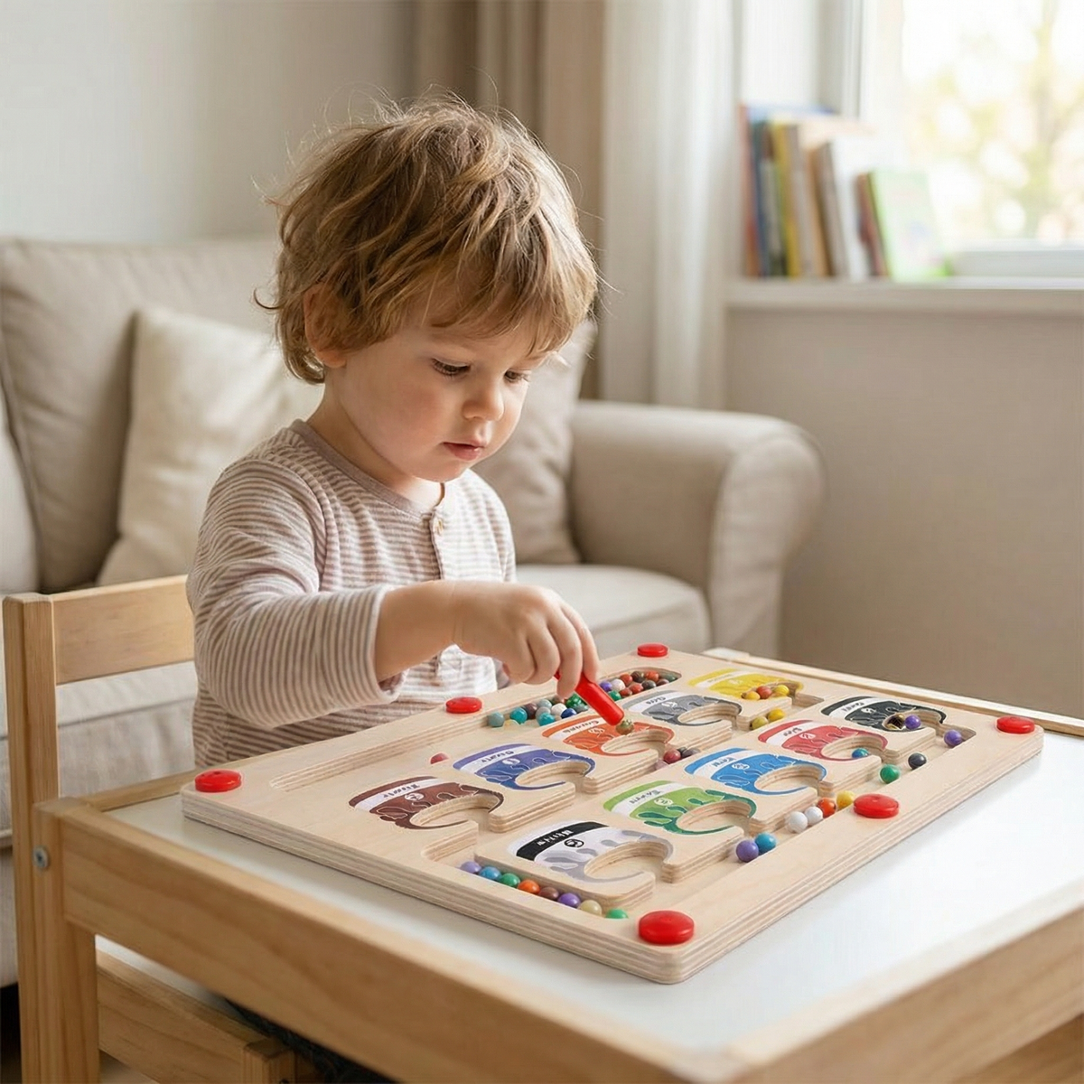 Magnetic Montessori Labyrinth