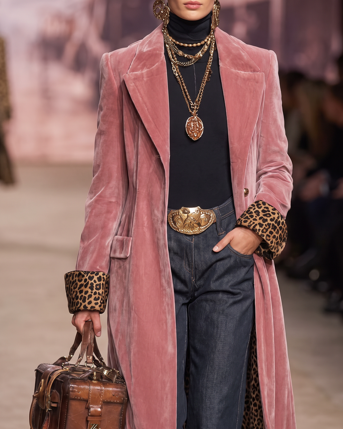 Elegant Long Tailored Coat