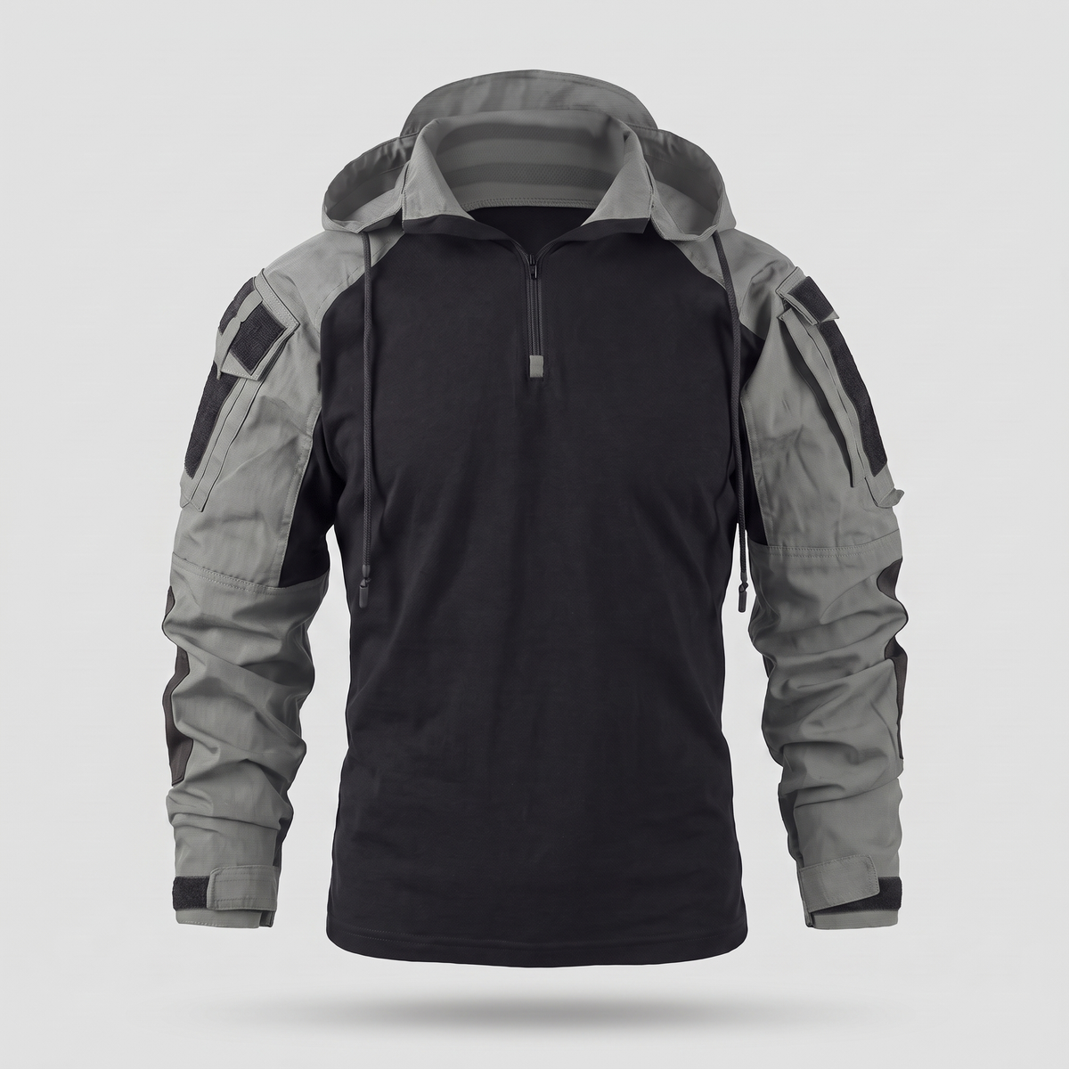 Men's Tactical Quarter Zip Combat Shirt - Fishing Hoodie