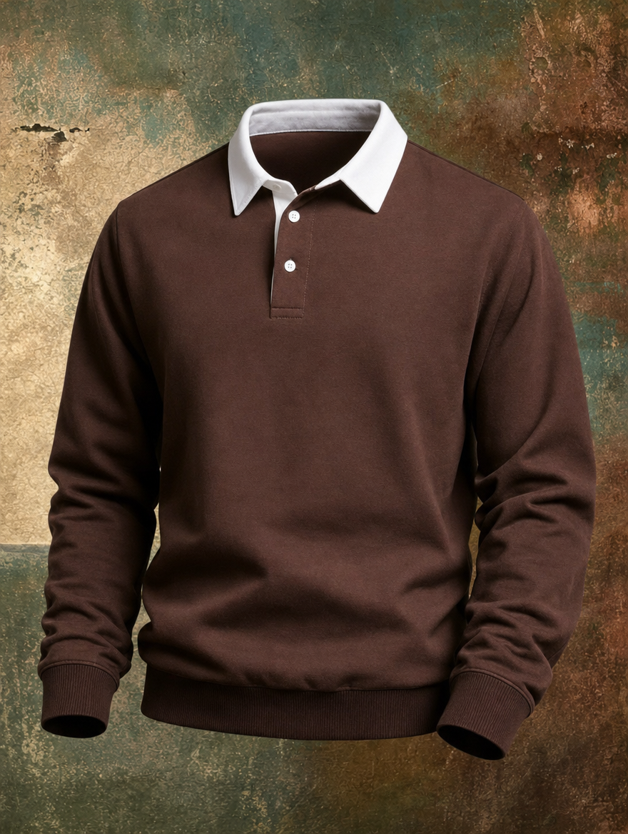 Polo Collar Sweater