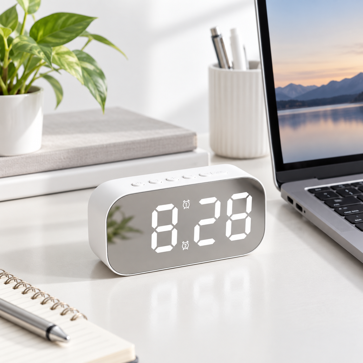 Nordspur | Lumenoct Modern LED Digital Alarm Clock