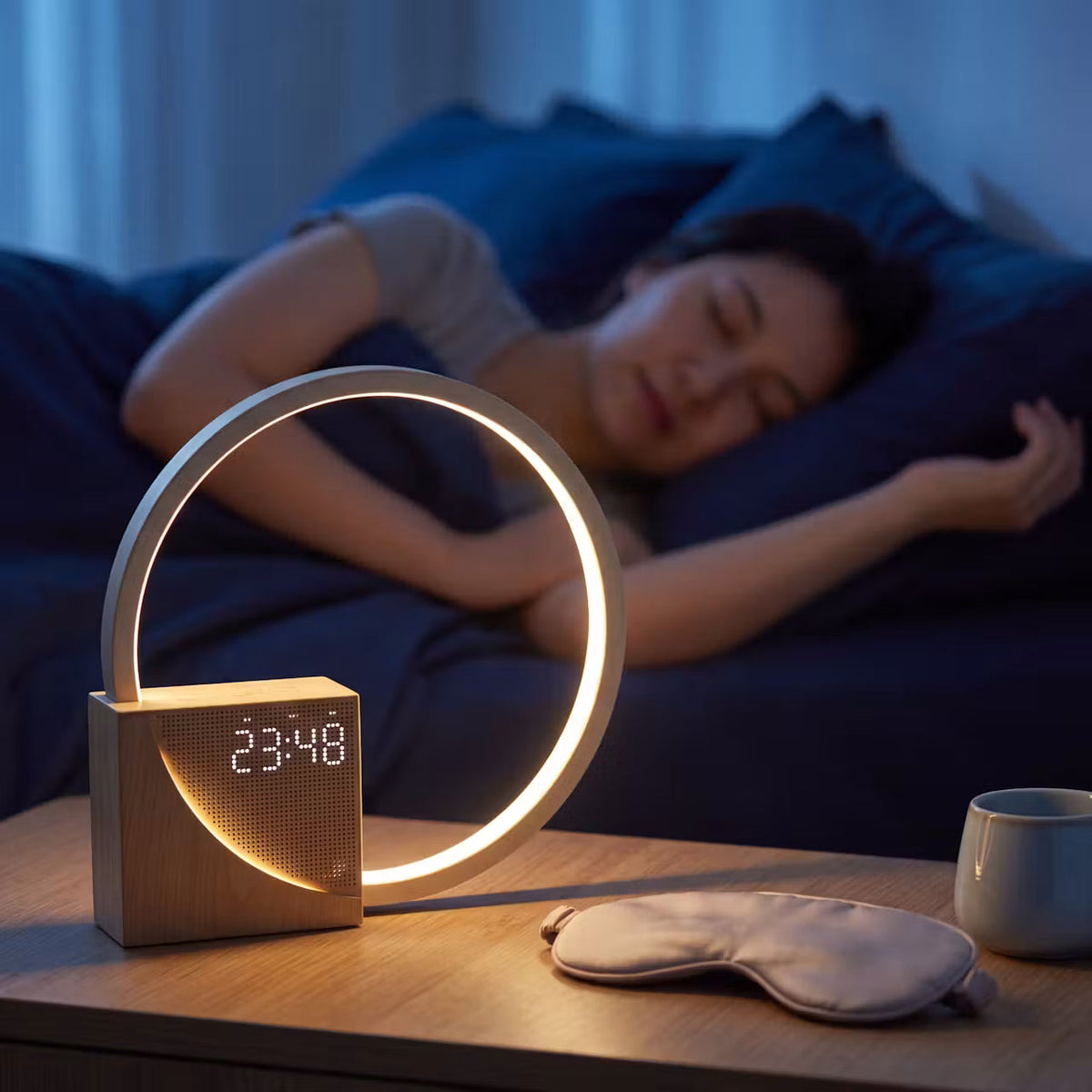 Sunrise Alarm Clock with 20 Soothing Sounds