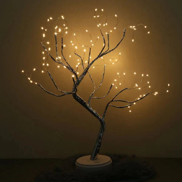 Handcrafted Tree Lamp with 108 Mini LEDs