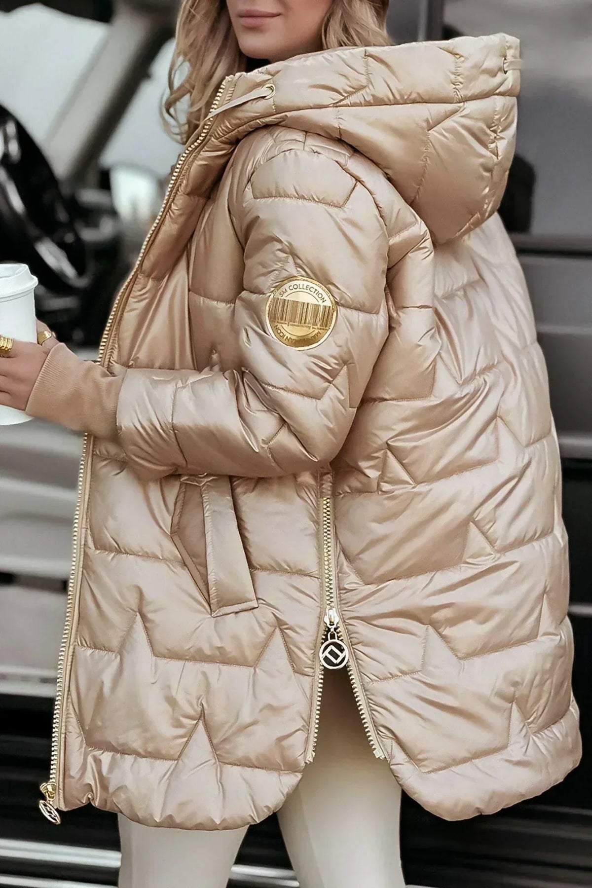 Leona Luxury Quilted Jacket