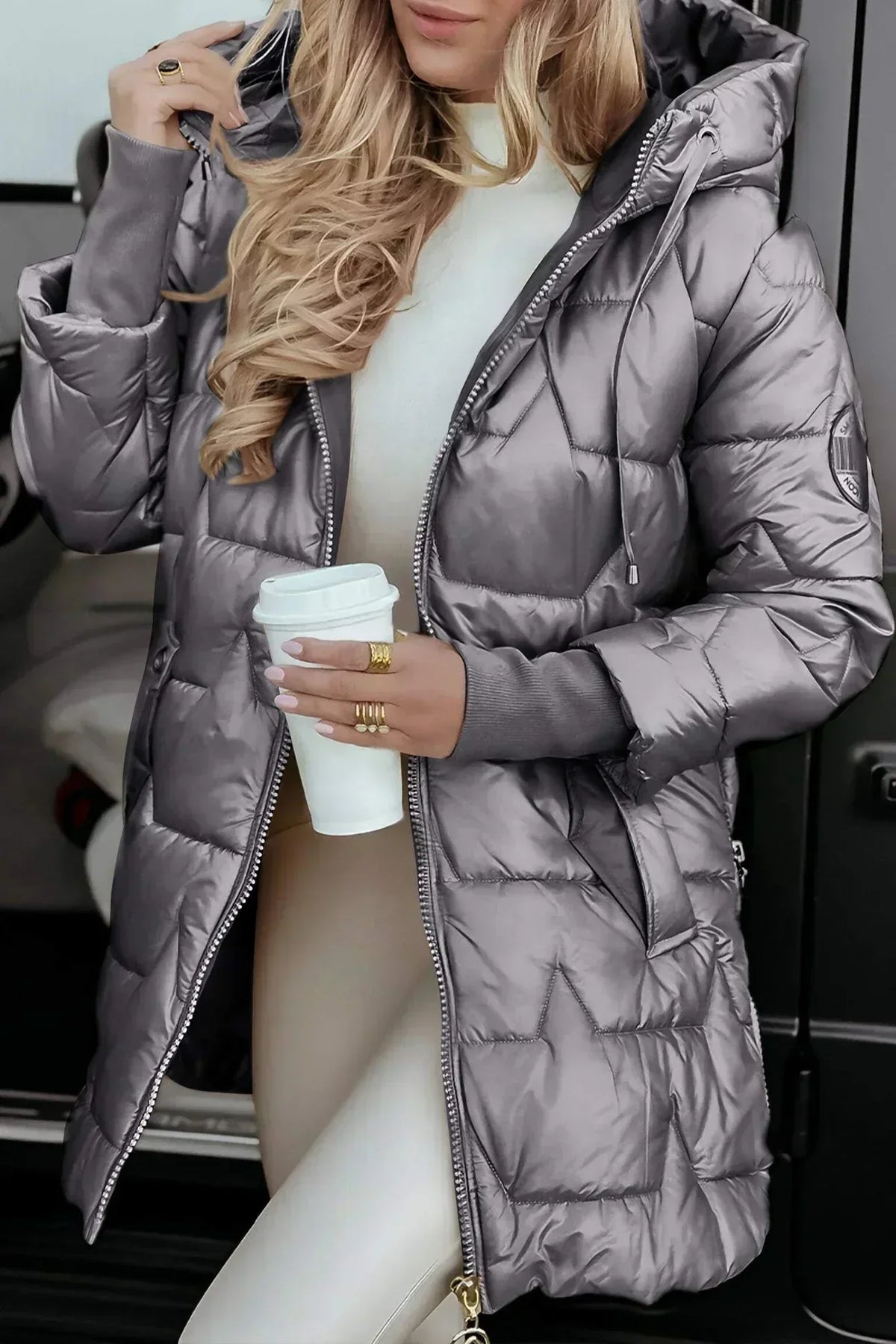 Leona Luxury Quilted Jacket
