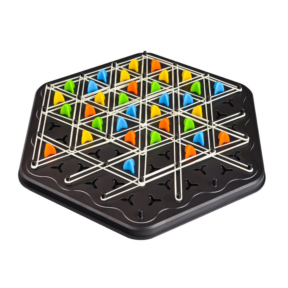 ThinkGame - Triangle Chain Strategy and Duel Logic Thinking Game