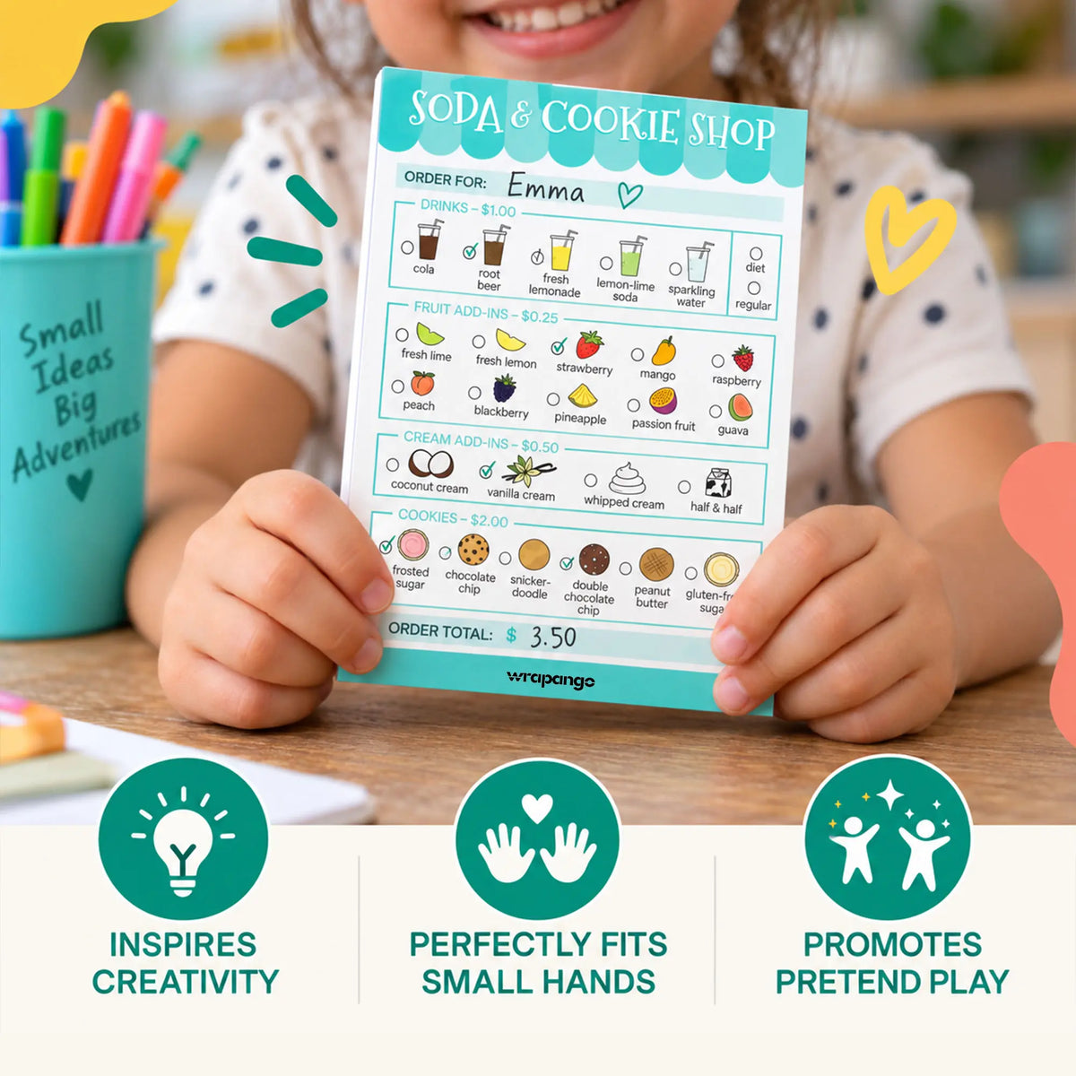 Play Pretend Notepads