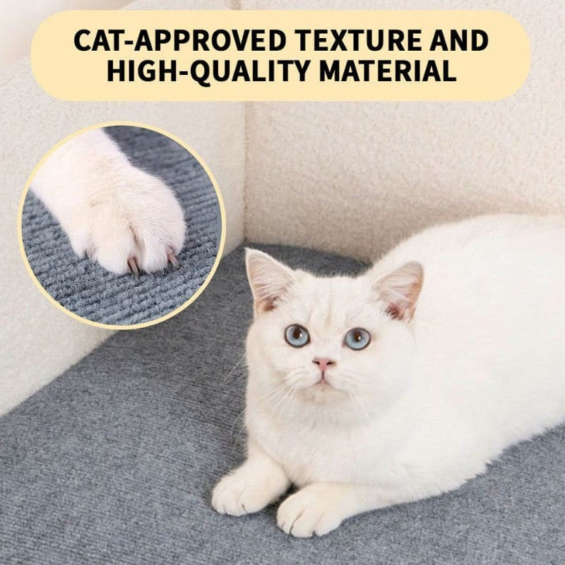 Self-Adhesive Cat Scratching Mat – Cut-to-Fit Scratch Protector for Sofas, Furniture & Cat Claw Care