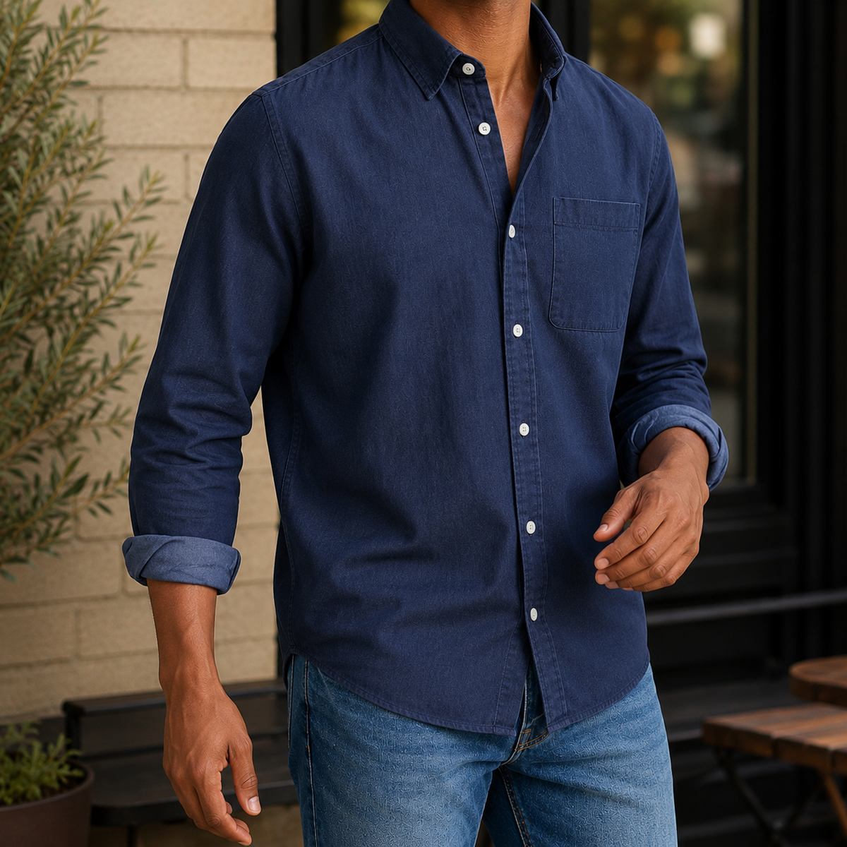 Carter Chambray Shirt