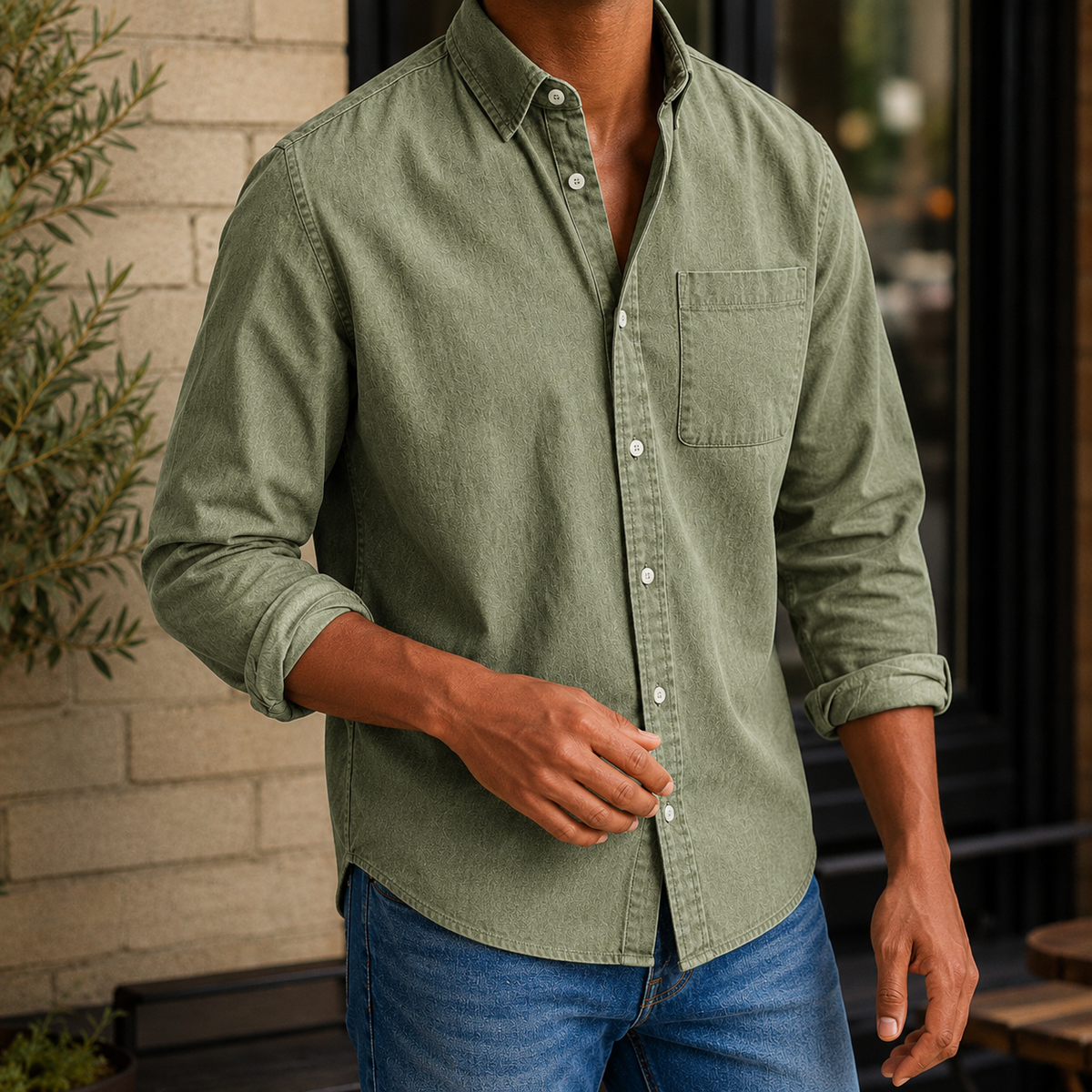 Carter Chambray Shirt