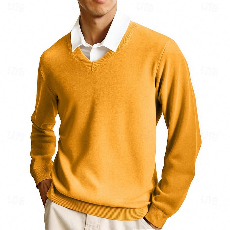 Refined V-Neck Sweater