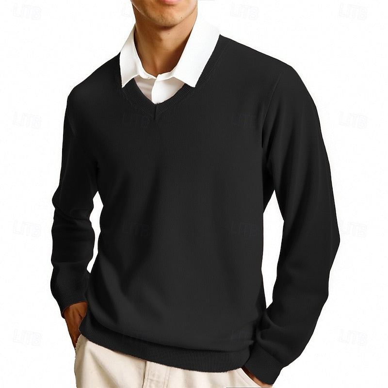 Refined V-Neck Sweater