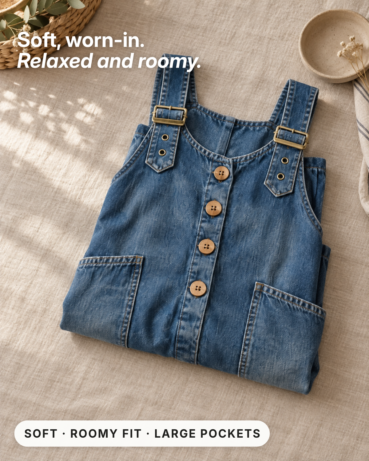 Relaxed Utility Jumpsuit