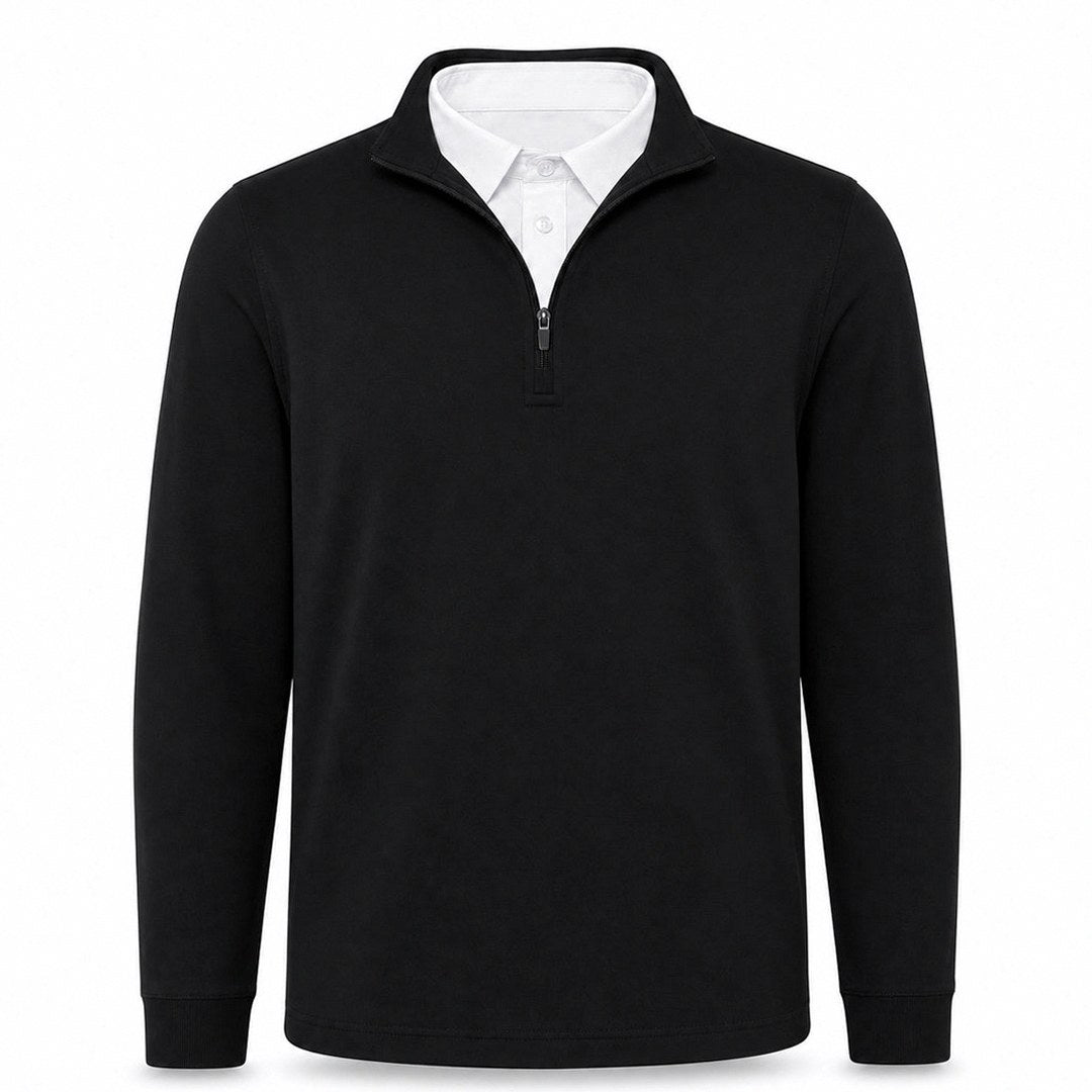 Men's Ultra Comfortable 2-in-1 Quarter-Zip