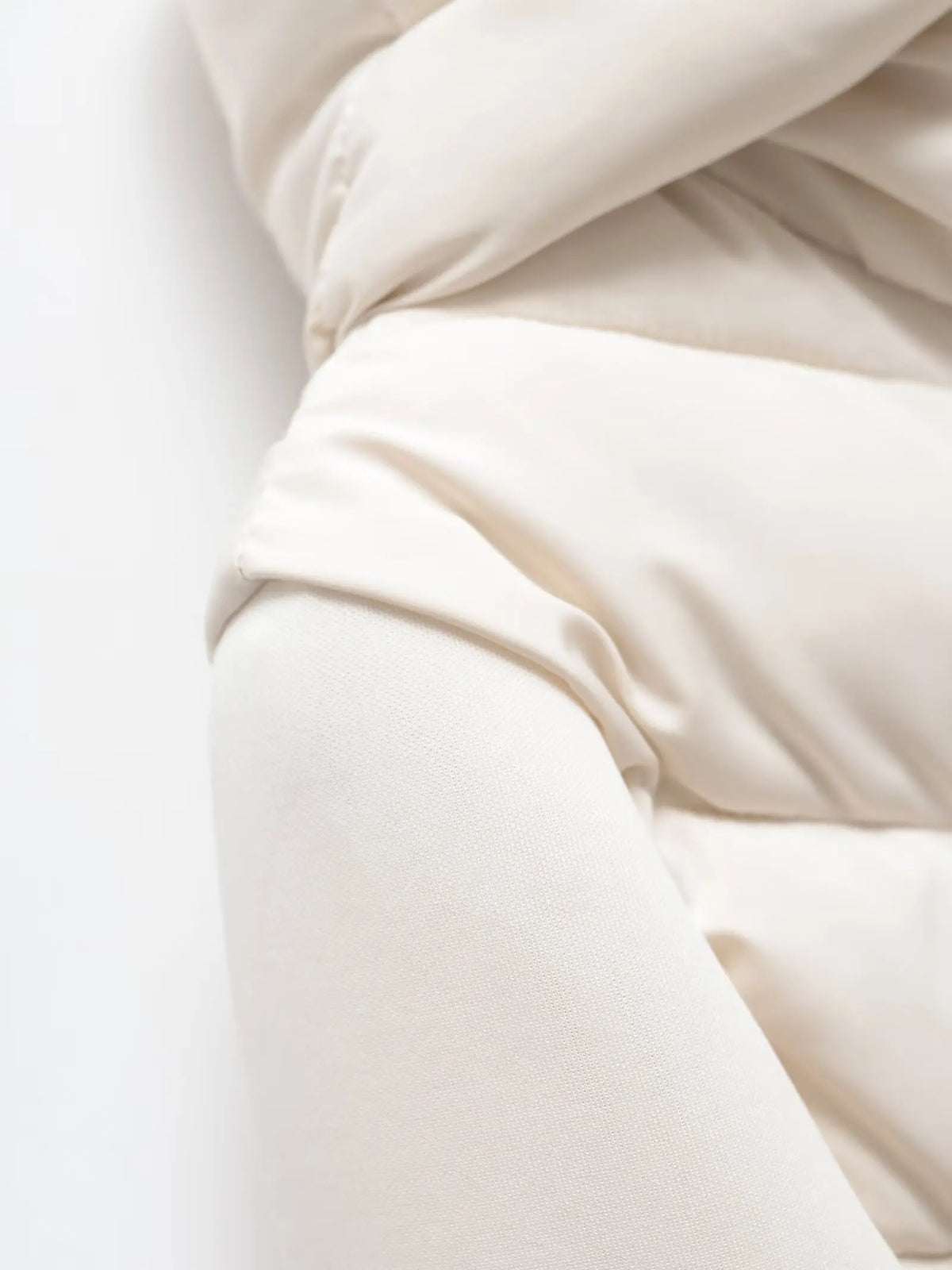Lightweight Quilted Women's Winter Jacket with Hood and Hidden Pockets