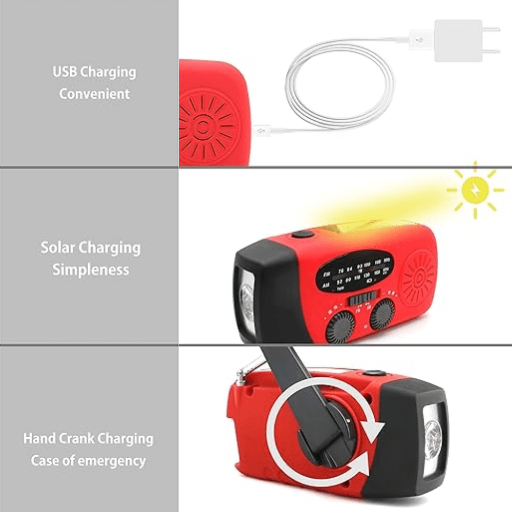 Multifunctional Wind Up Radio
