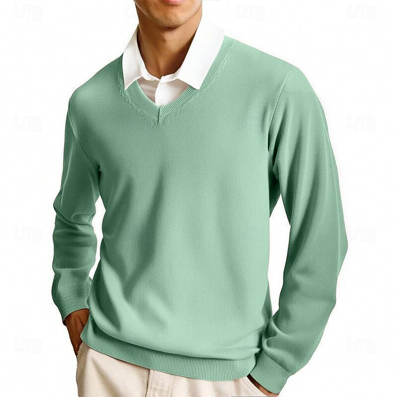 Refined V-Neck Sweater