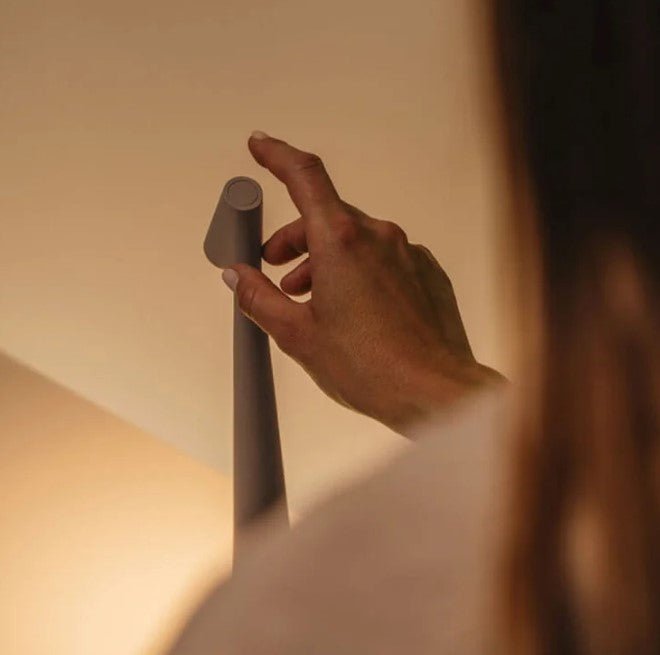 Rechargeable LED Table Lamp with 2700K Warm White and 3 Brightness Levels