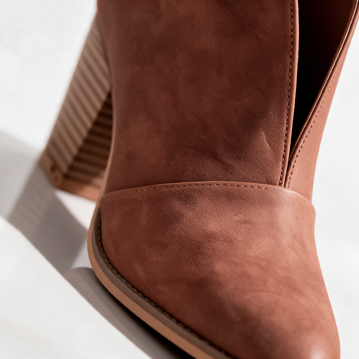 Carina V-Cut Ankle Boots