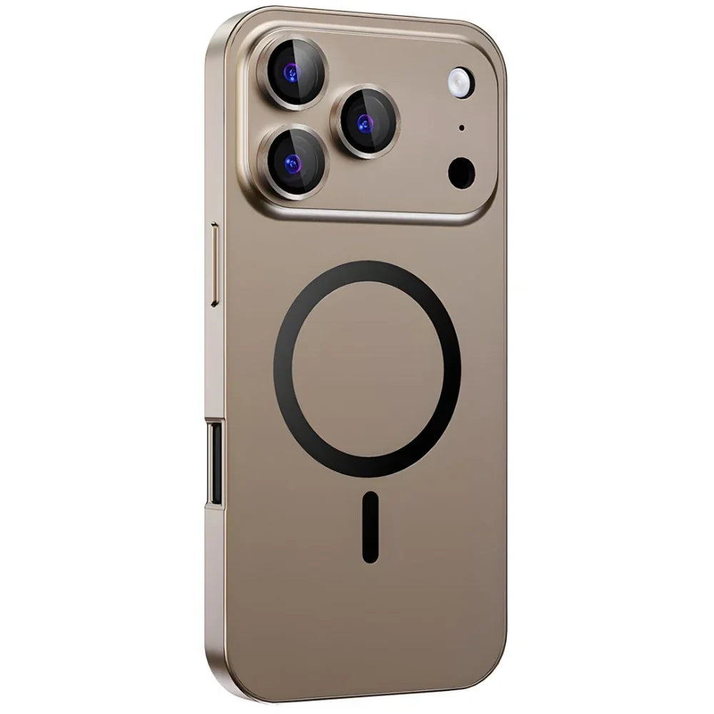 Metallic iPhone Case with Camera Protection