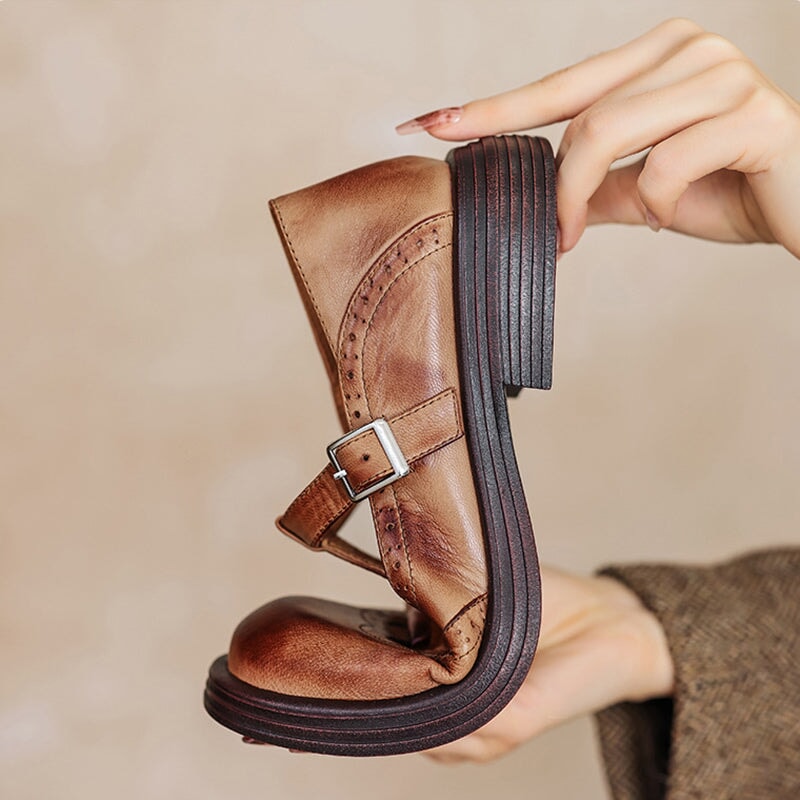 T-Strap Mary Jane Flats