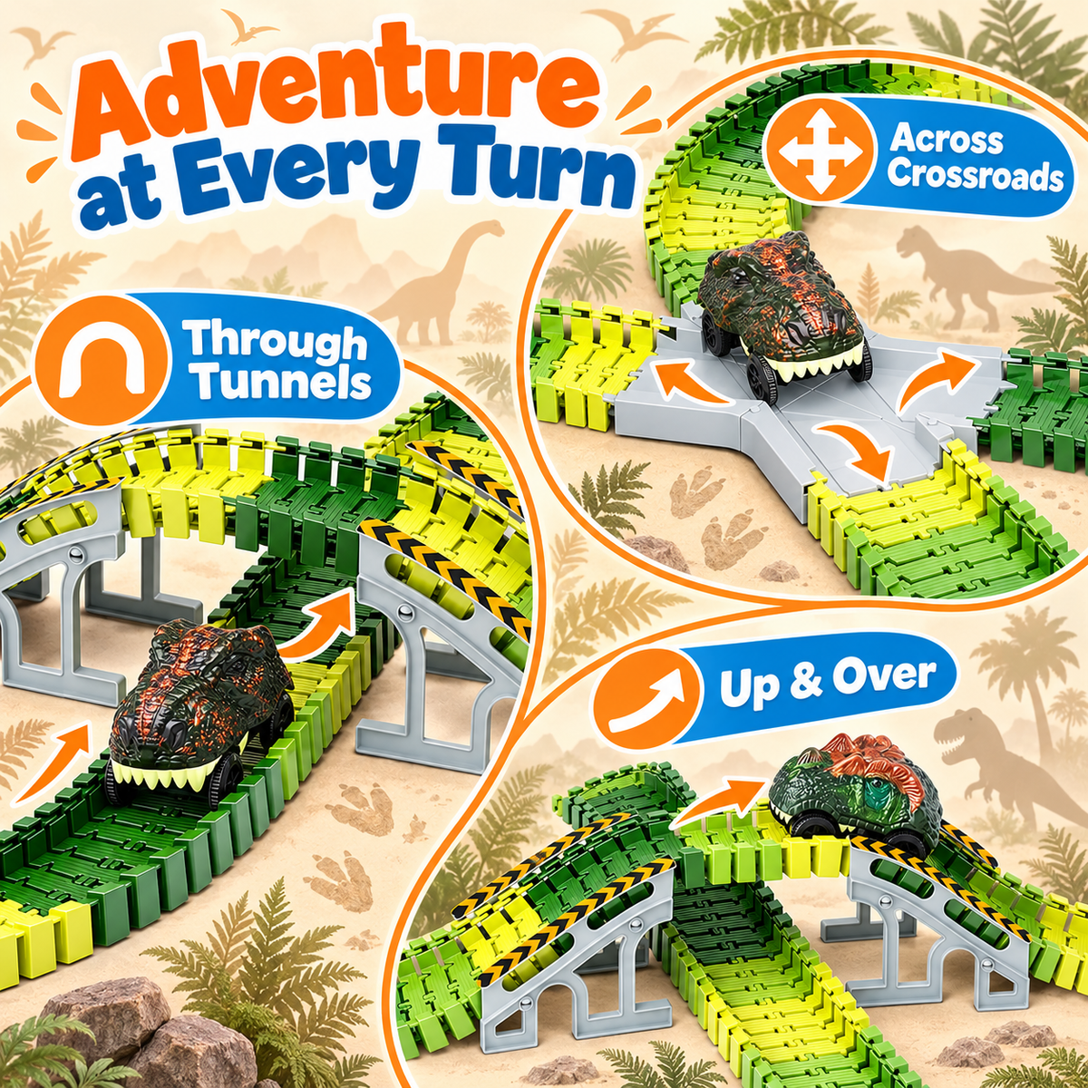 Dino World Race Track