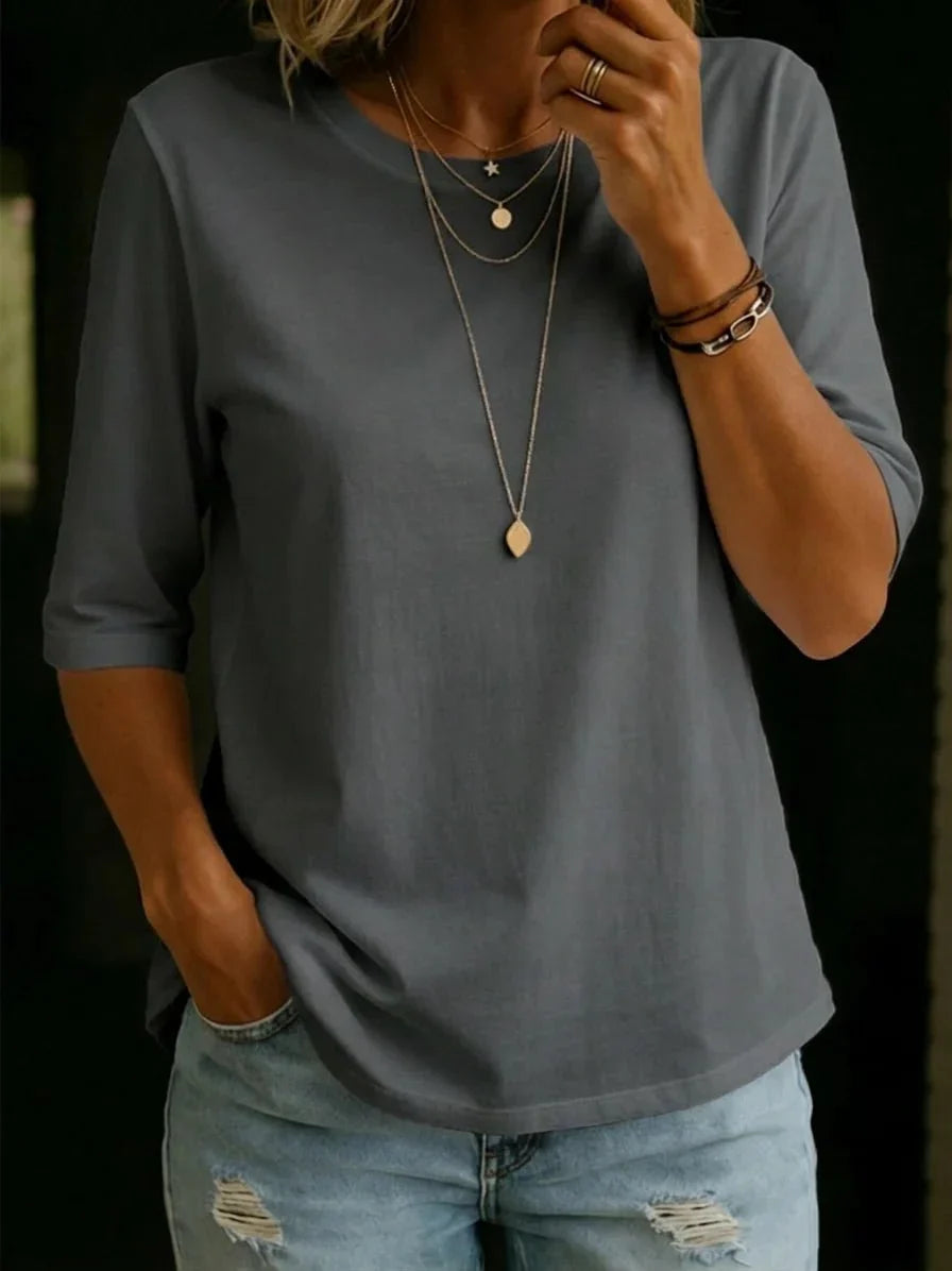 Essential Soft Cotton Short Sleeve T-Shirt