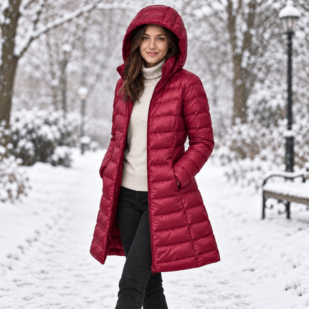 Puffer Coat, Lightweight Packable Down Coat