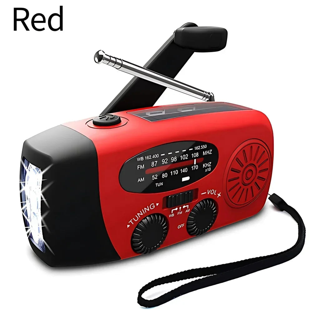 Solar Hand Crank Radio