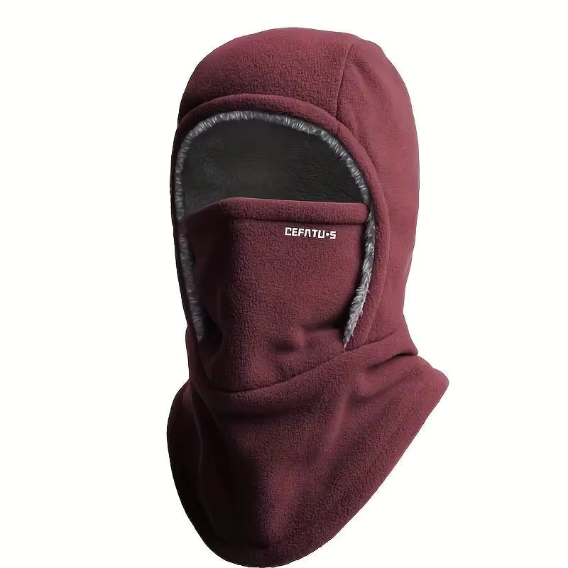 3-in-1 Winter Balaclava - Windproof Hat, Face Mask & Neck Warmer