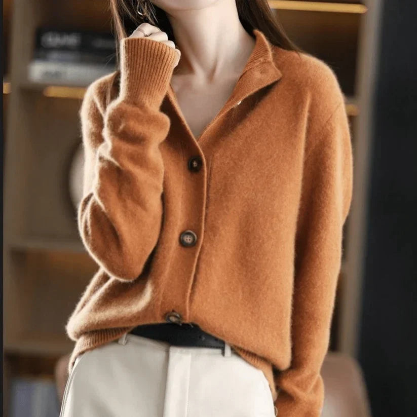 Soft Relaxed-Fit Cashmere Cardigan