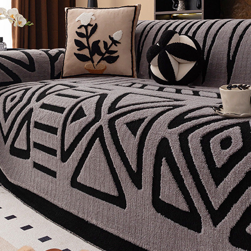 Soft Plush Sofa Cover with Non-Slip Backing – 9 Colours, 5 Sizes (180x130cm to 180x420cm) – Elegant Protection for 1-4+ Seater Sofas