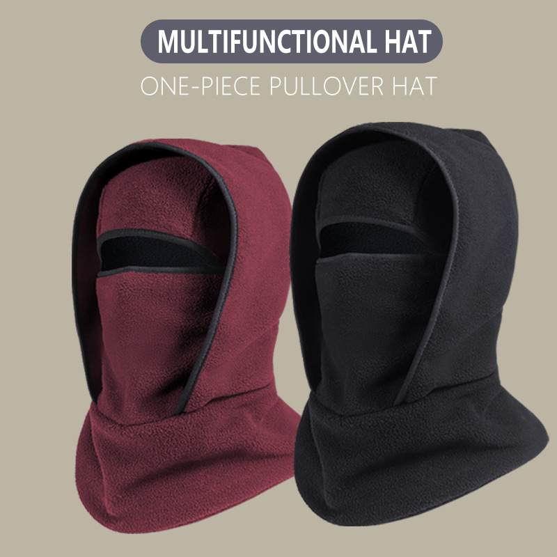 Winter All-In-One Scarf Ear Cover Warm Balaclava