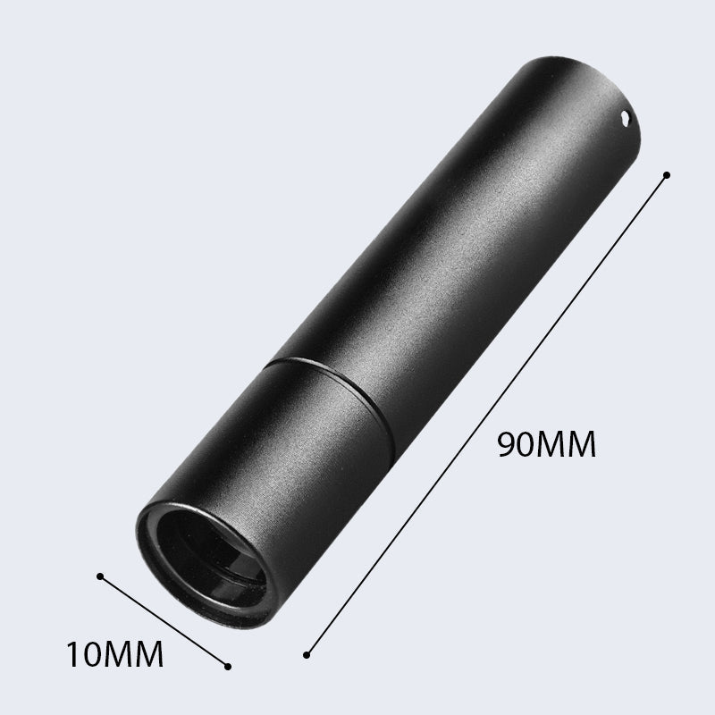 365 nm UV Flashlight | 10W Blacklight for Vegetable Inspection & Aflatoxin Detection