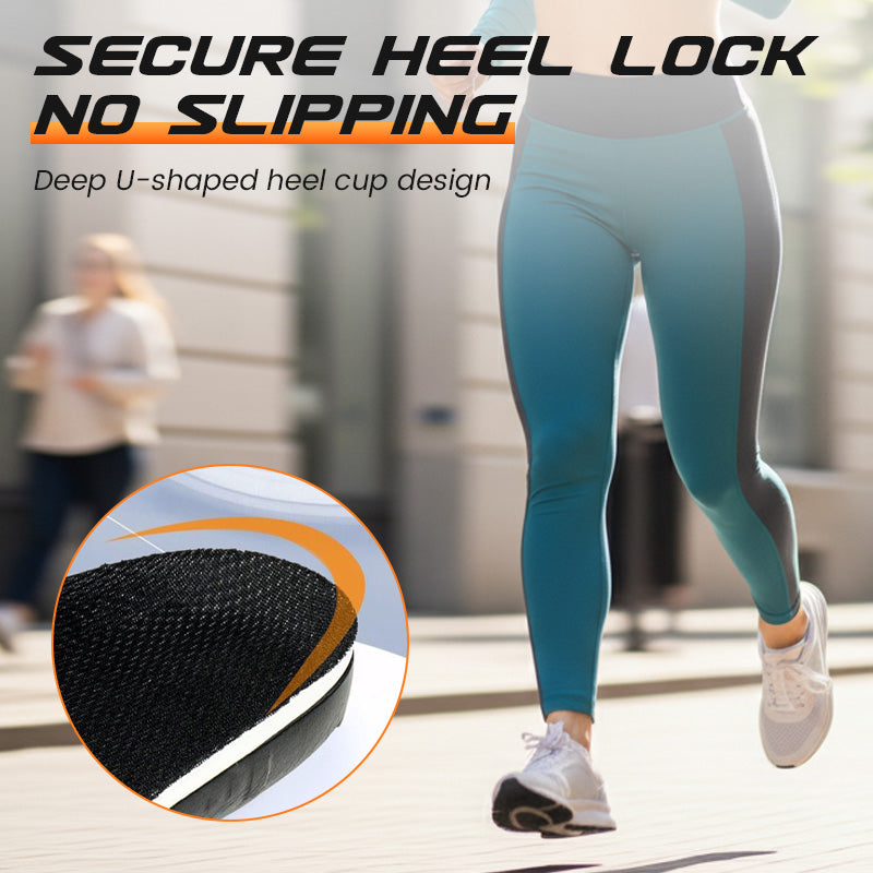 Shock-Absorbing Sports Insoles with Arch Support