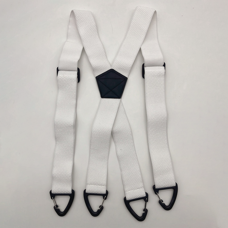 X-Shaped Suspenders for Men – Wide Elastic Straps, Heavy-Duty Clips & Fully Adjustable