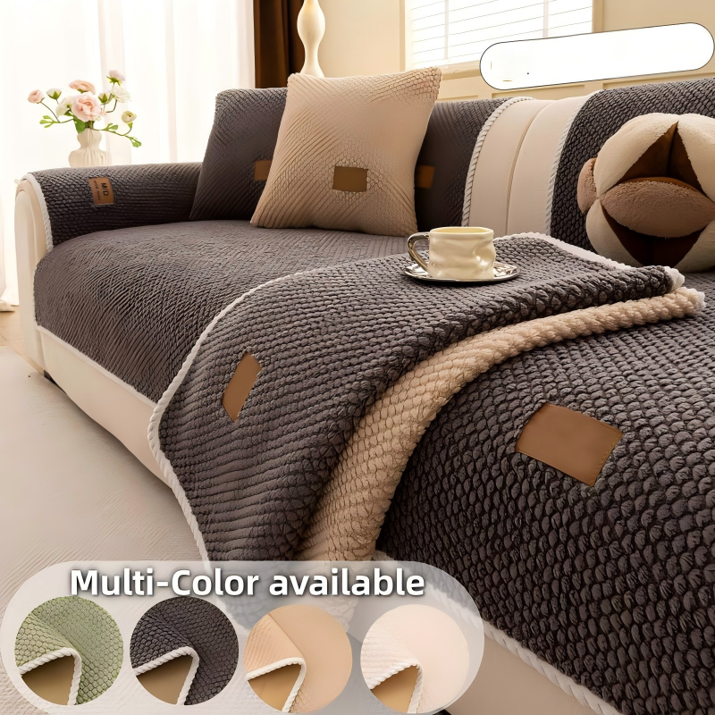 Thick Non-Slip Washable Sofa Cover: Durable, Easy Care and Perfect for Homes with Pets and Children