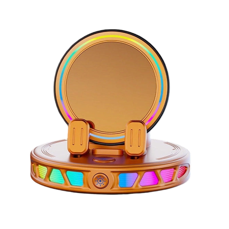 RGB Car Phone Mount Auto-Clamping & Wireless Charging