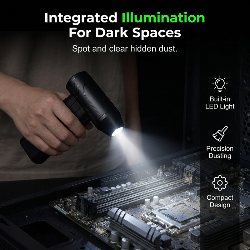 Rechargeable Portable Turbo Fan