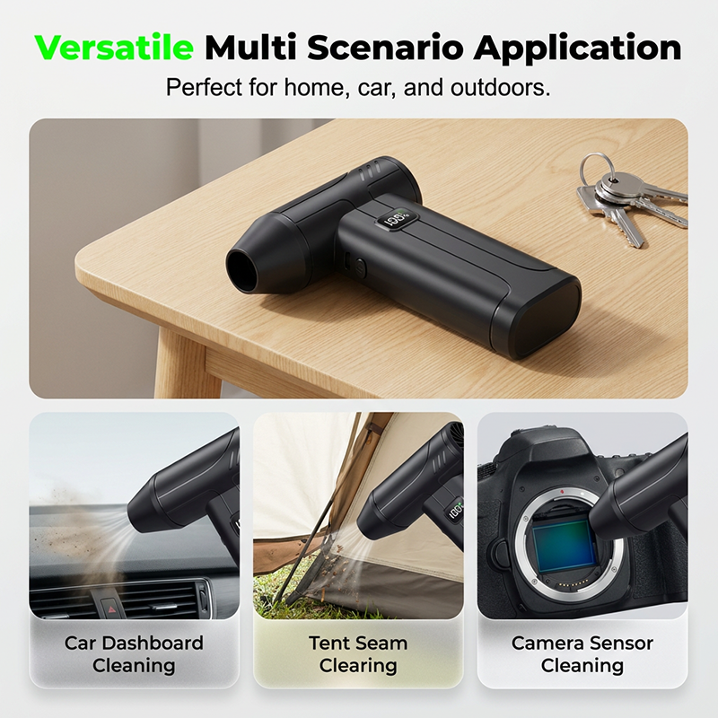 Rechargeable Portable Turbo Fan