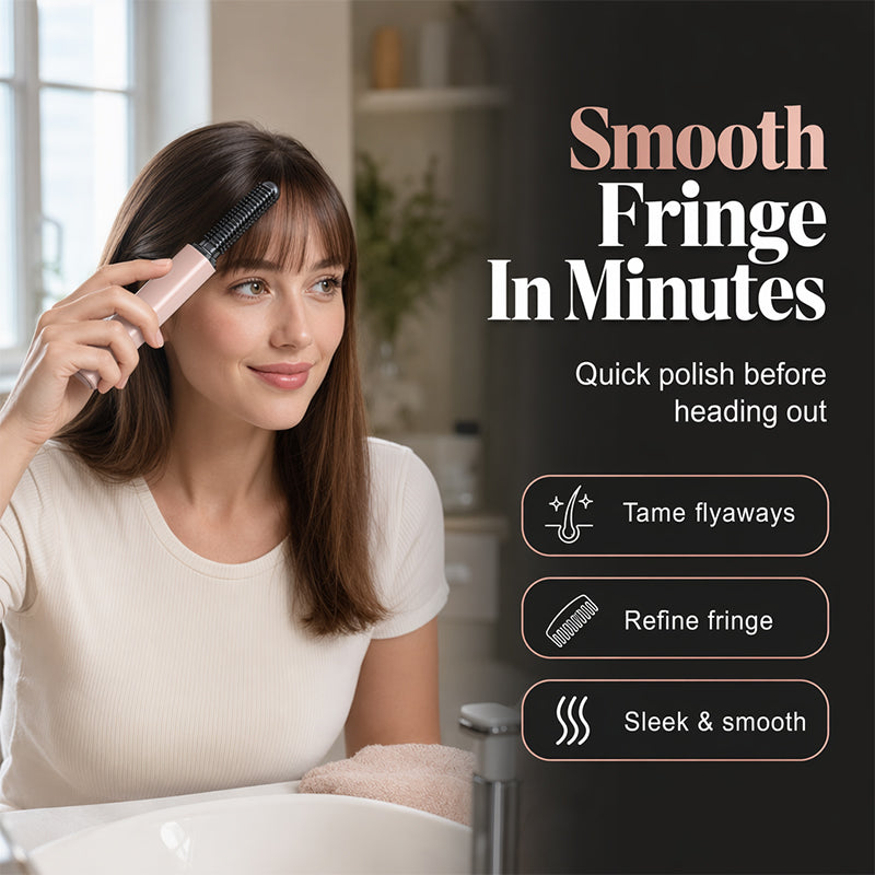 Portable Comb for Styling Bangs