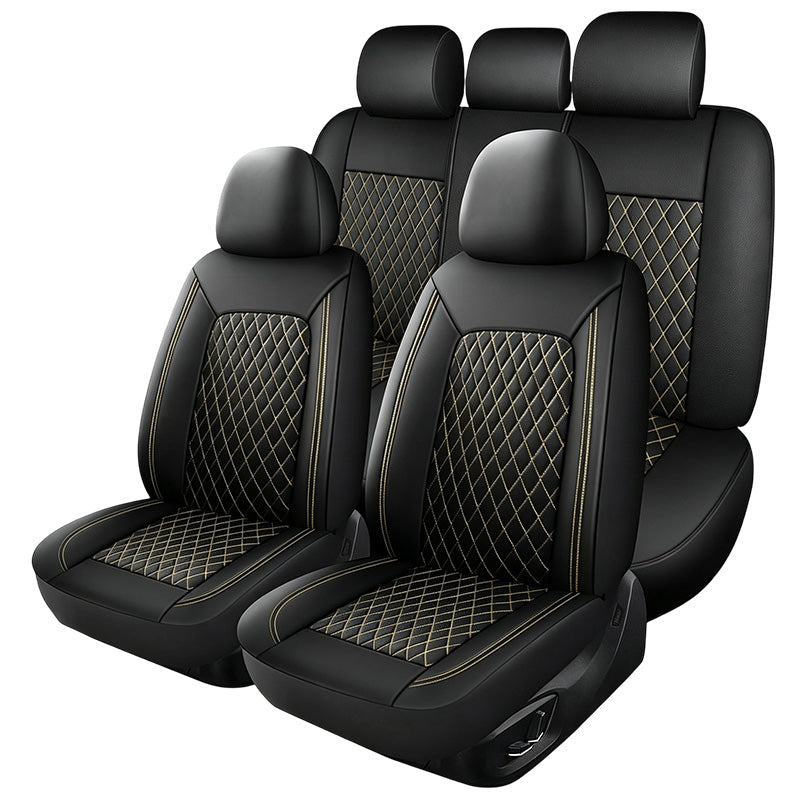 Universal Car Seat Cover Set in PU Leather