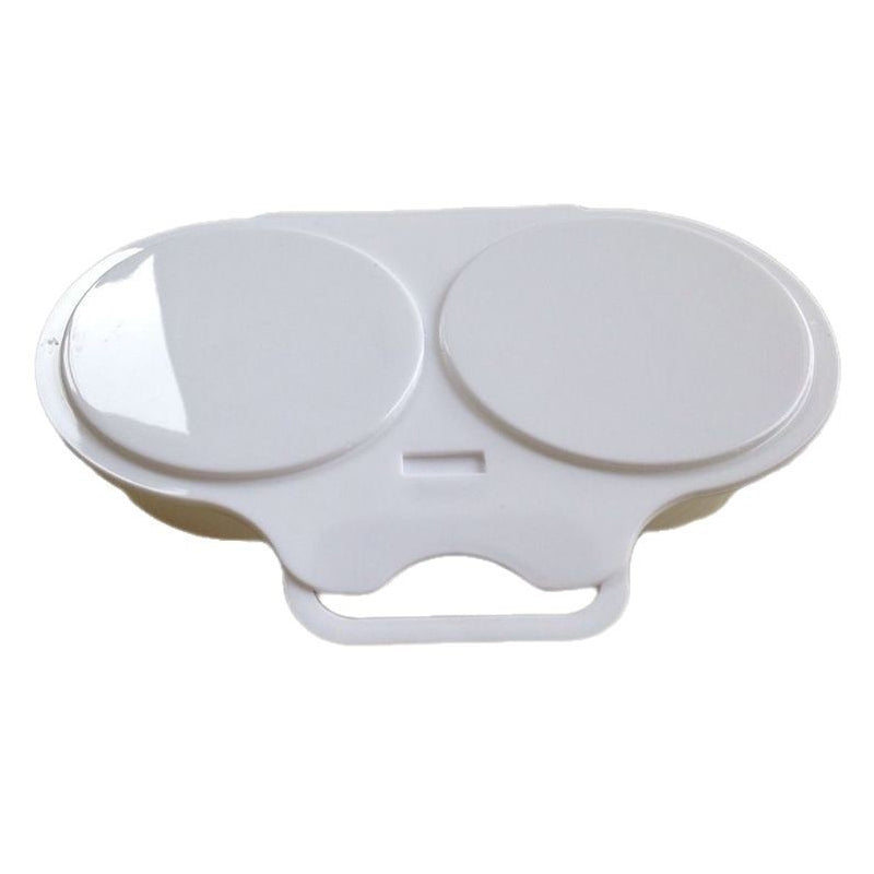 Double Cavity Microwave Egg Cooker – Fast Oil-Free Cooking, Food-Grade PP & Versatile Kitchen Tool
