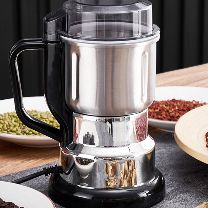 Compact Electric Superfine Grinding Mill - Stainless Steel Multi-Purpose Grain Spice Grinder, Electric Mill for Coffee Beans, Nuts, Herbs & Dry Seasonings for Home Kitchen