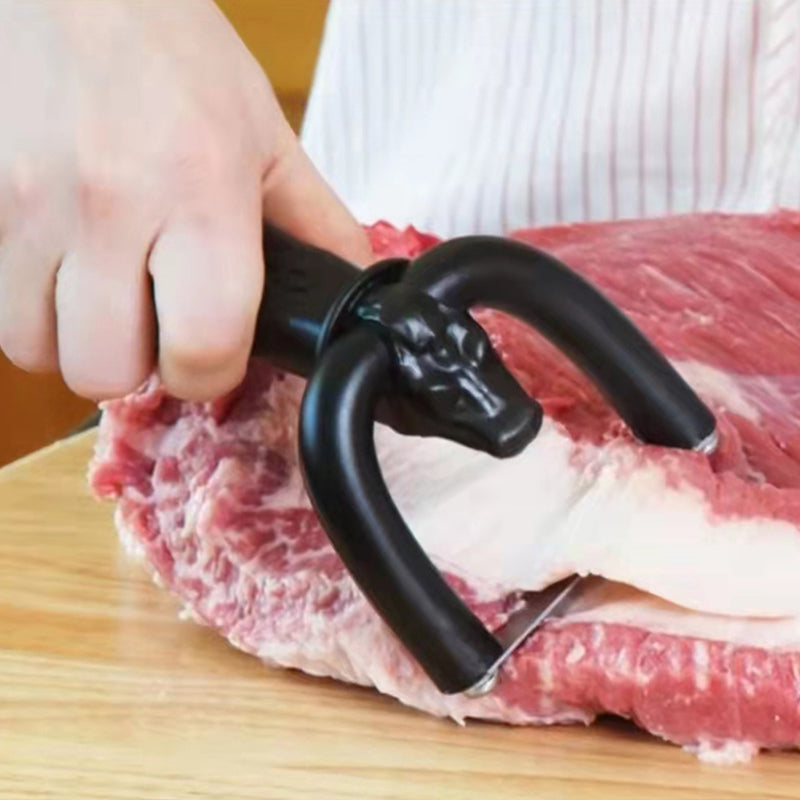 U-Shaped Meat Fat Trimmer