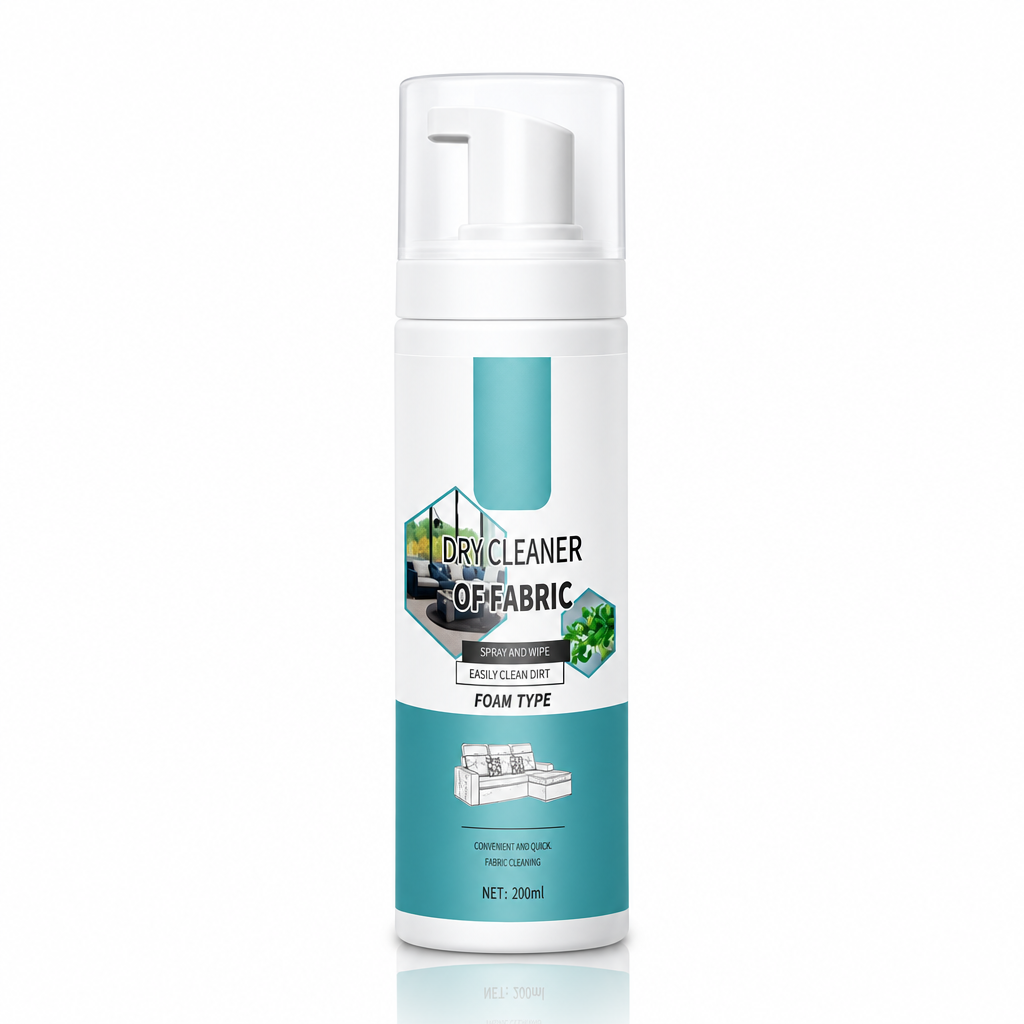 No-Rinse Fabric Cleaner Foam