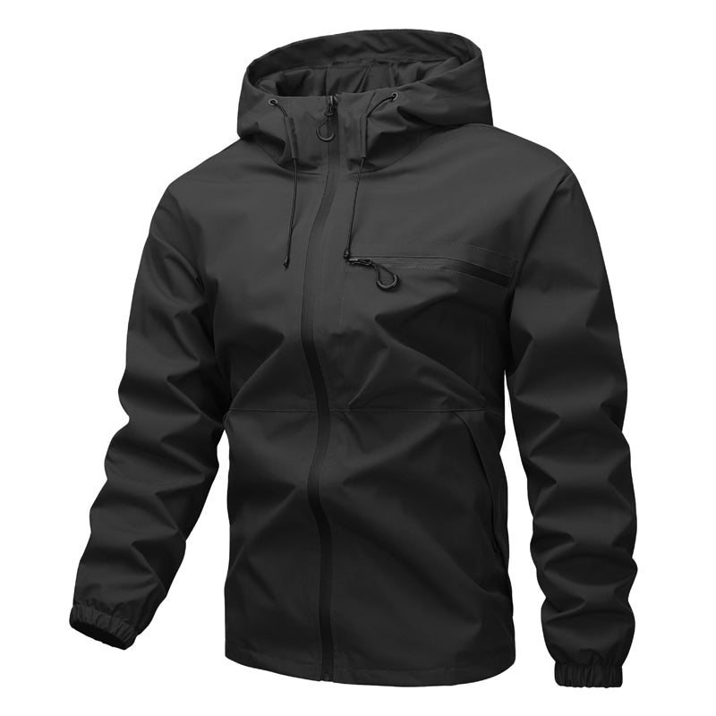All-Weather Utility Men's Waterproof Oversized Hooded Jacket